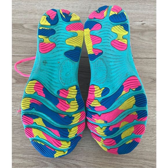 ASICS Gel-Nimbus 24 Running Shoes Women 9.5 Multi Tropical‎ Print Streetwear Y2K - Picture 11 of 11